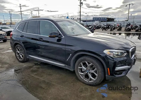 2020 BMW X3 Sdrive30I из США, поврежденный, VIN 5UXTY3C09L9C69473